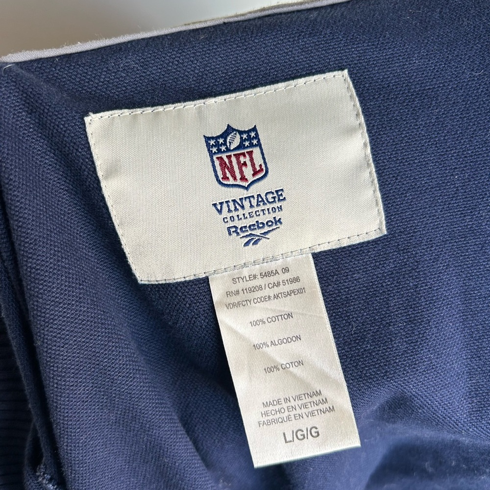 Reebok Vintage Collection NFL Jacket: New England Patriots - Picture 3 of 3